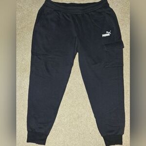 Puma Cargo Sweatpants Black Size XL Extra Large